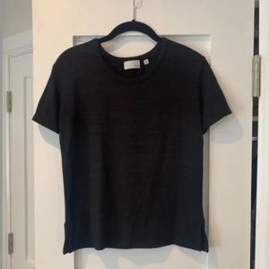 Black Wilfred Free Aritzia Short Sleeve T-Shirt [Extra Extra Small / XXS]